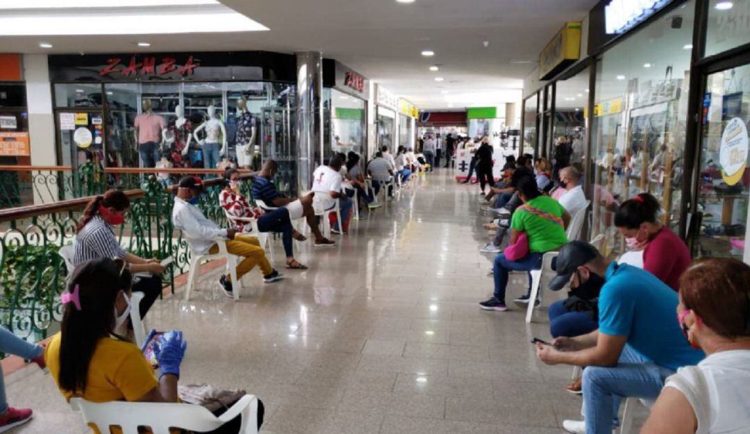 Protocolos en centros comerciales