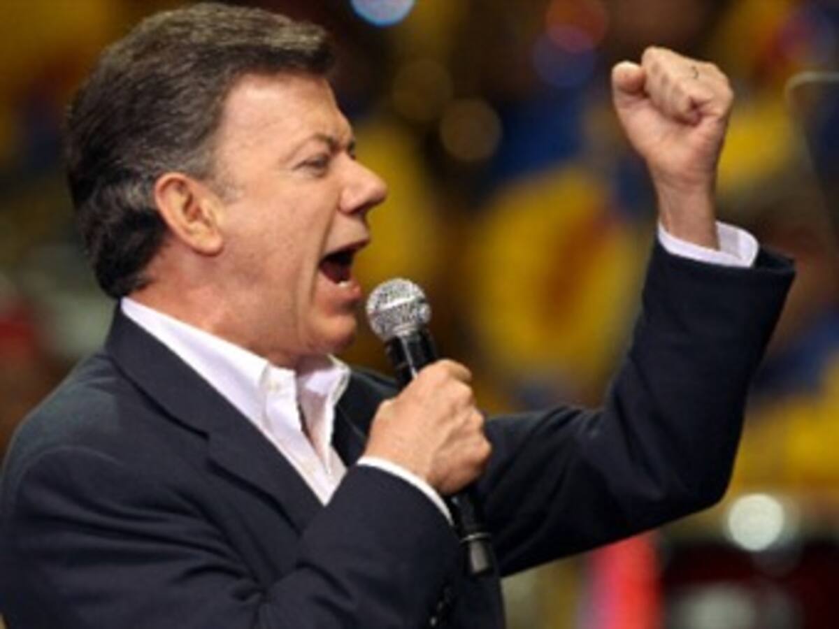 Discurso optimista de 35 minutos pronunciará Santos en su posesión