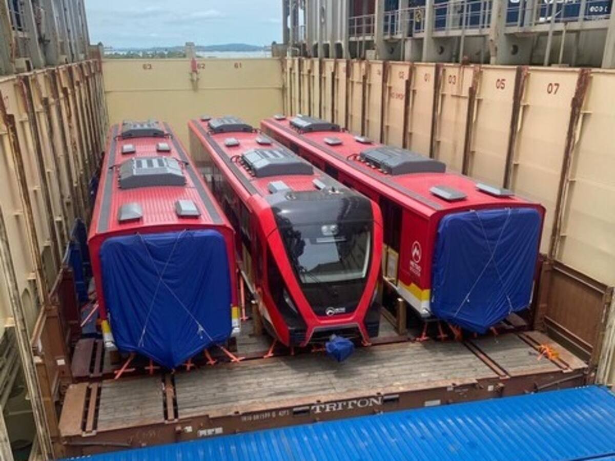 Metro de Medellín felicita a Bogotá por la llegada del primer tren del Metro