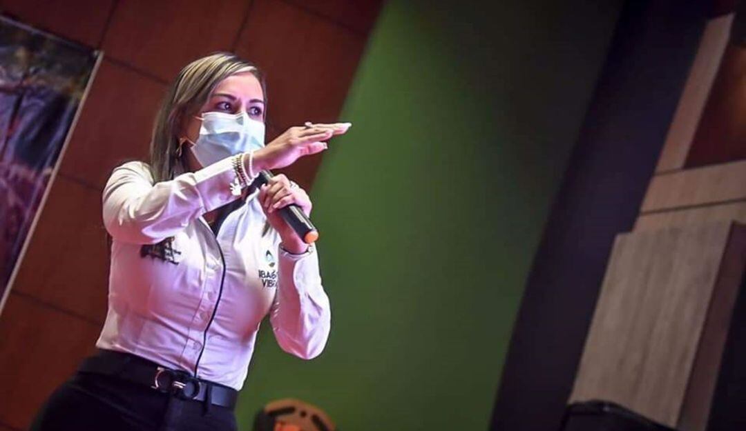 Johana Aranda, secretaria de Salud 