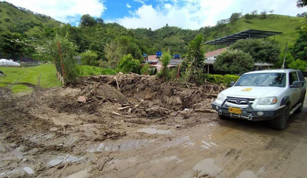 Afectaciones en vías del Huila 