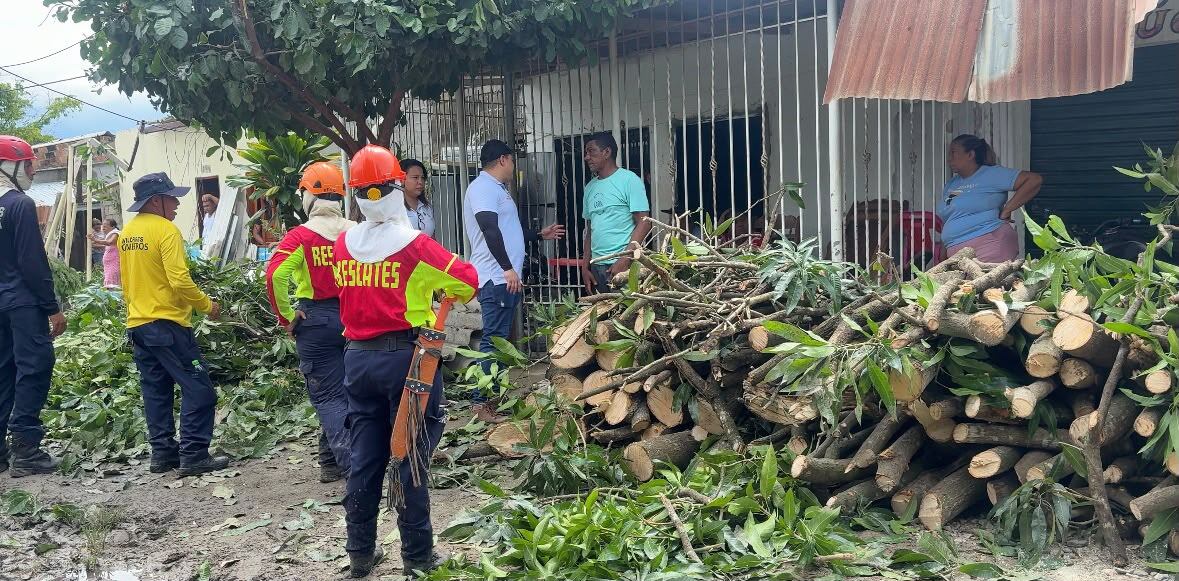 Más de 300 viviendas afectas tras fuerte vendaval en la Zona Bananera/ Gobernación del Magdalena