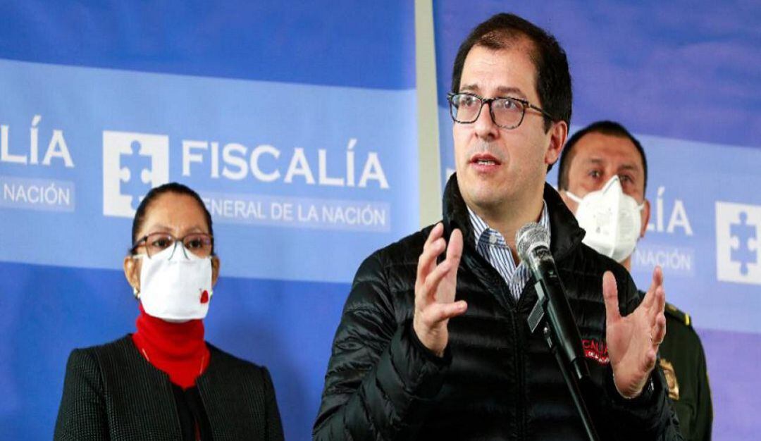 El fiscal general Francisco Barbosa.