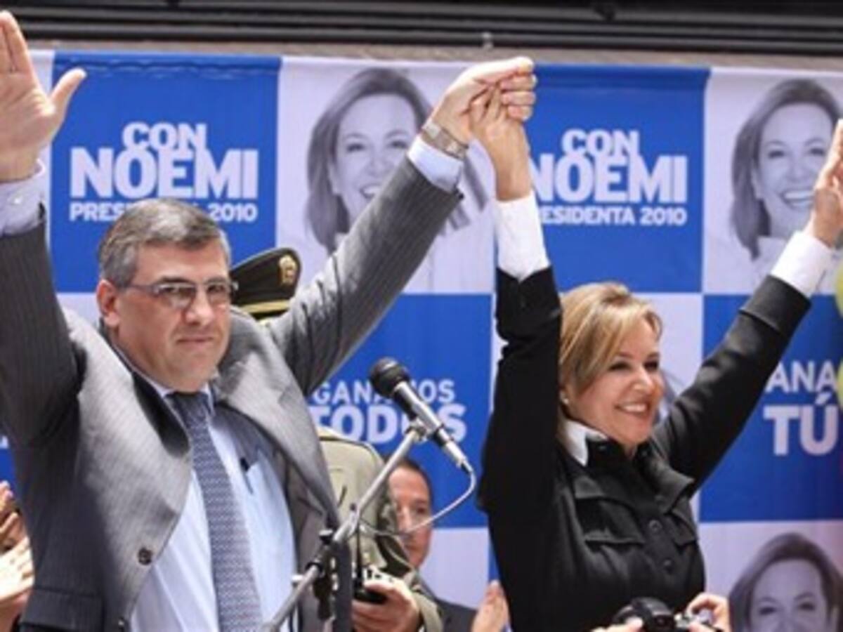 Candidata Noemí Sanín recibió respaldo de congresistas del grupo de Andrés Felipe Arias