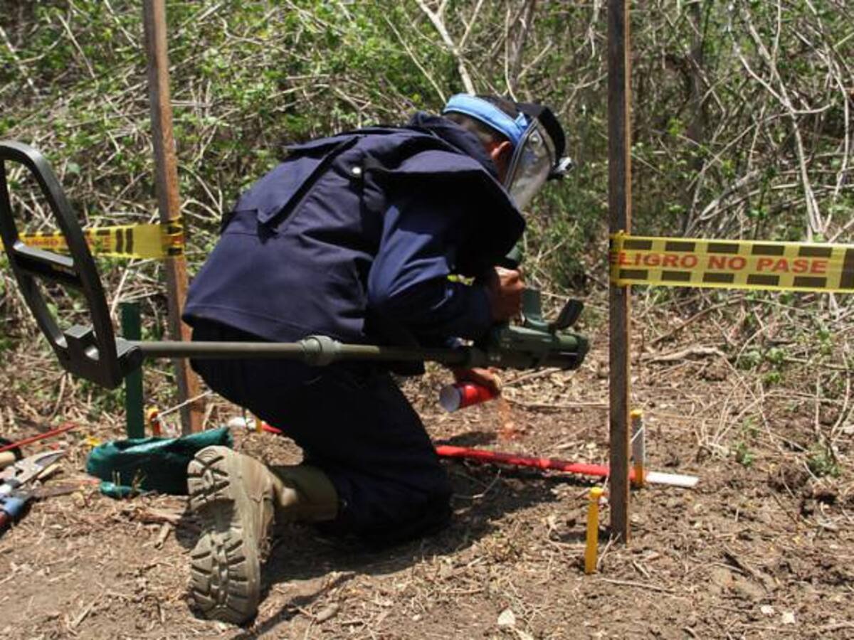 Santos destaca apoyo de EE.UU. para concretar ayudas para el desminado humanitario en Colombia