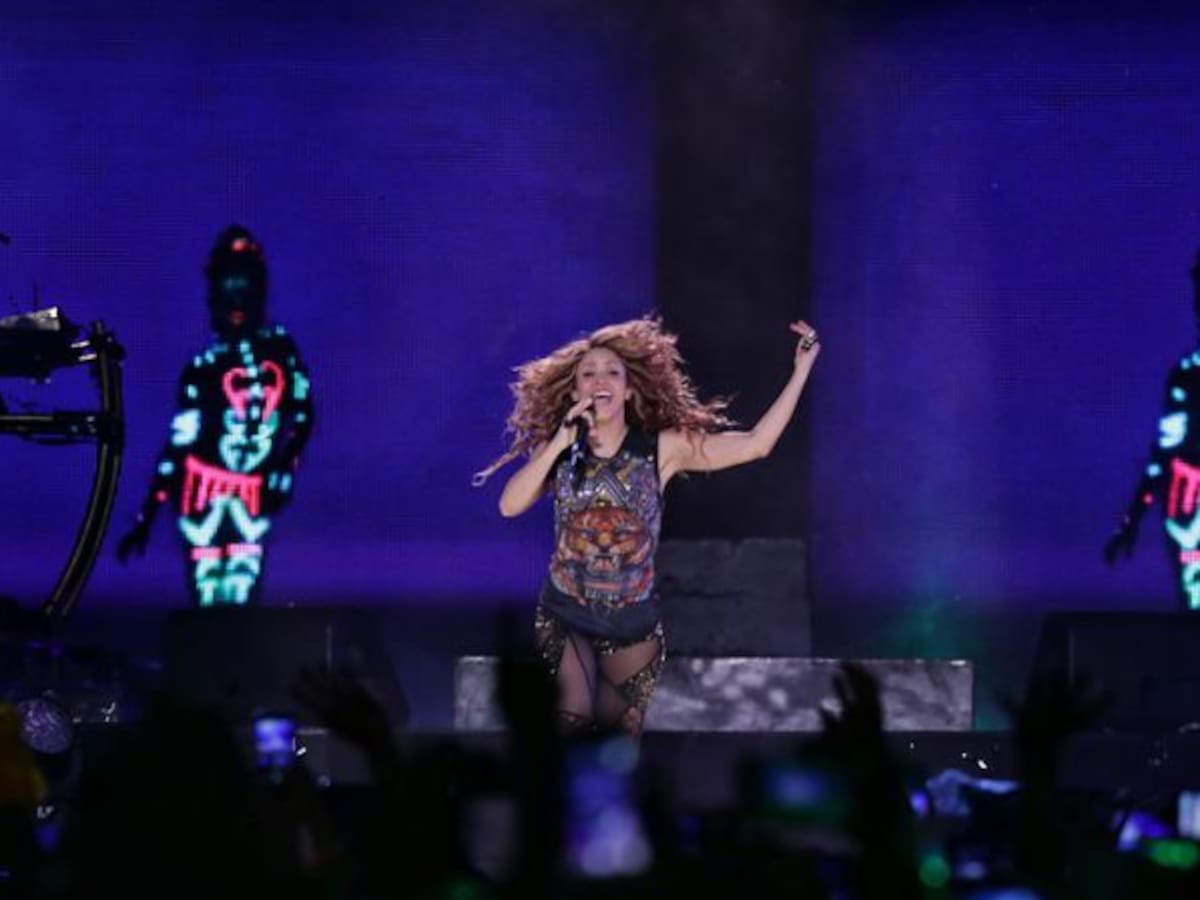 Las 24 canciones que Shakira tocó en el Parque Simón Bolívar