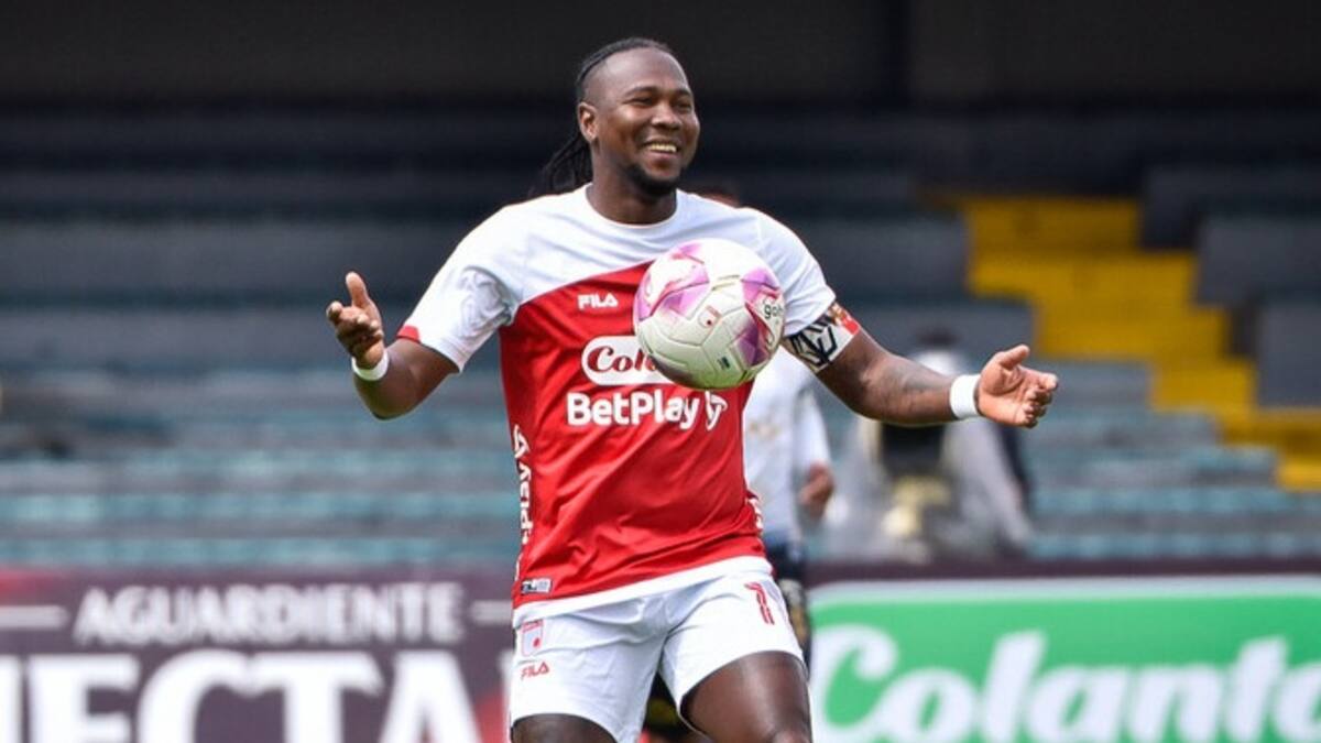 Rodallega fue autocrítico tras empate con Chicó y envió mensaje a hinchas de Santa Fe ¿Hay crisis?