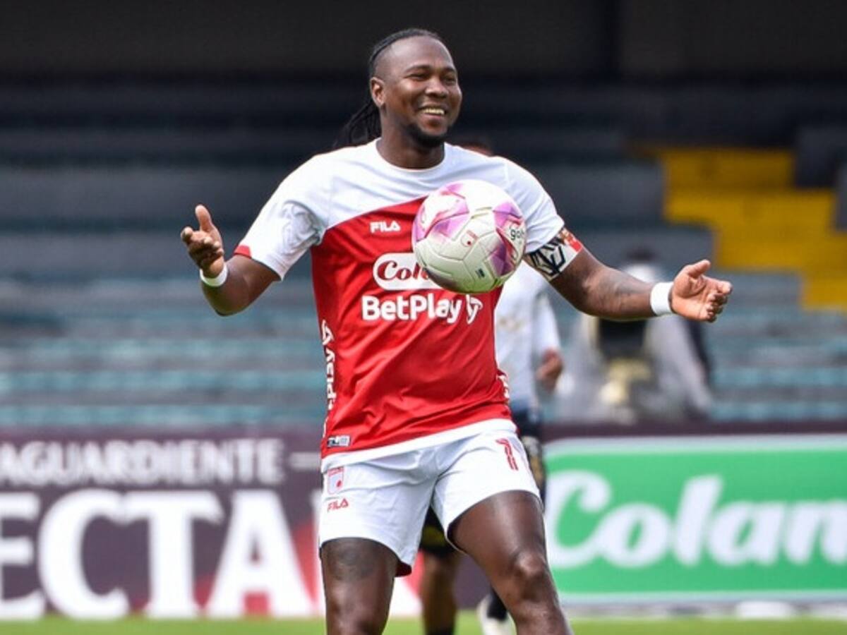 Rodallega fue autocrítico tras empate con Chicó y envió mensaje a hinchas de Santa Fe ¿Hay crisis?