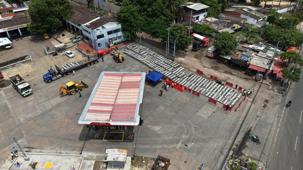 Intercambiador de Ternera: comenzaron las obras preliminares en el sur de Cartagena