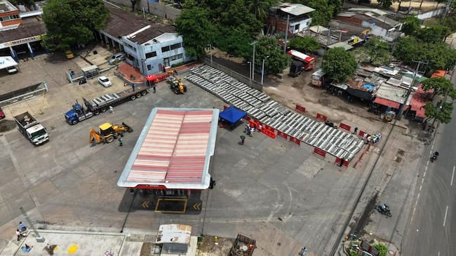 Intercambiador de Ternera: comenzaron las obras preliminares en el sur de Cartagena