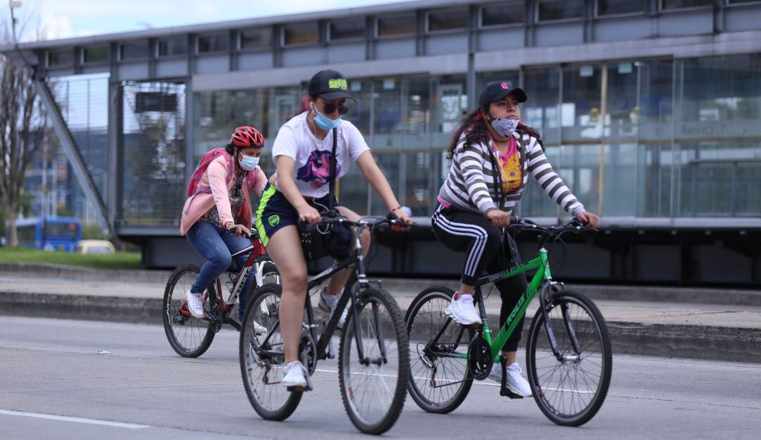 Ciclovía en Bogotá 