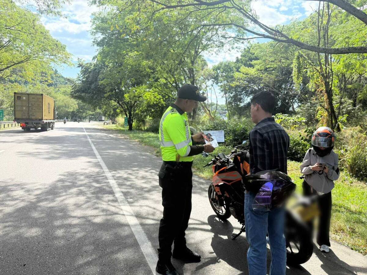 Policía Nacional refuerza la seguridad vial en el Tolima con 16 áreas de control