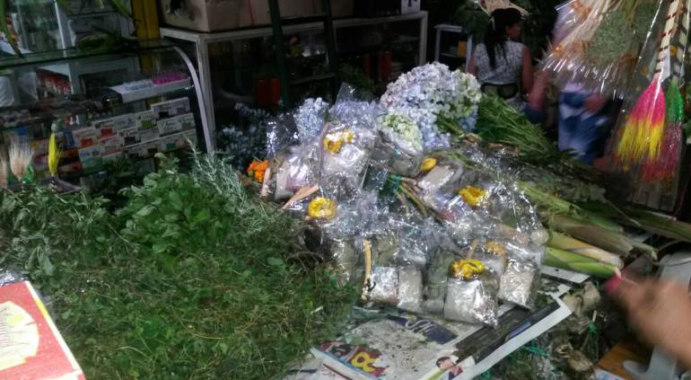 En las plazas de mercado, todo tipo de agüeros se venden desde $5.000. 