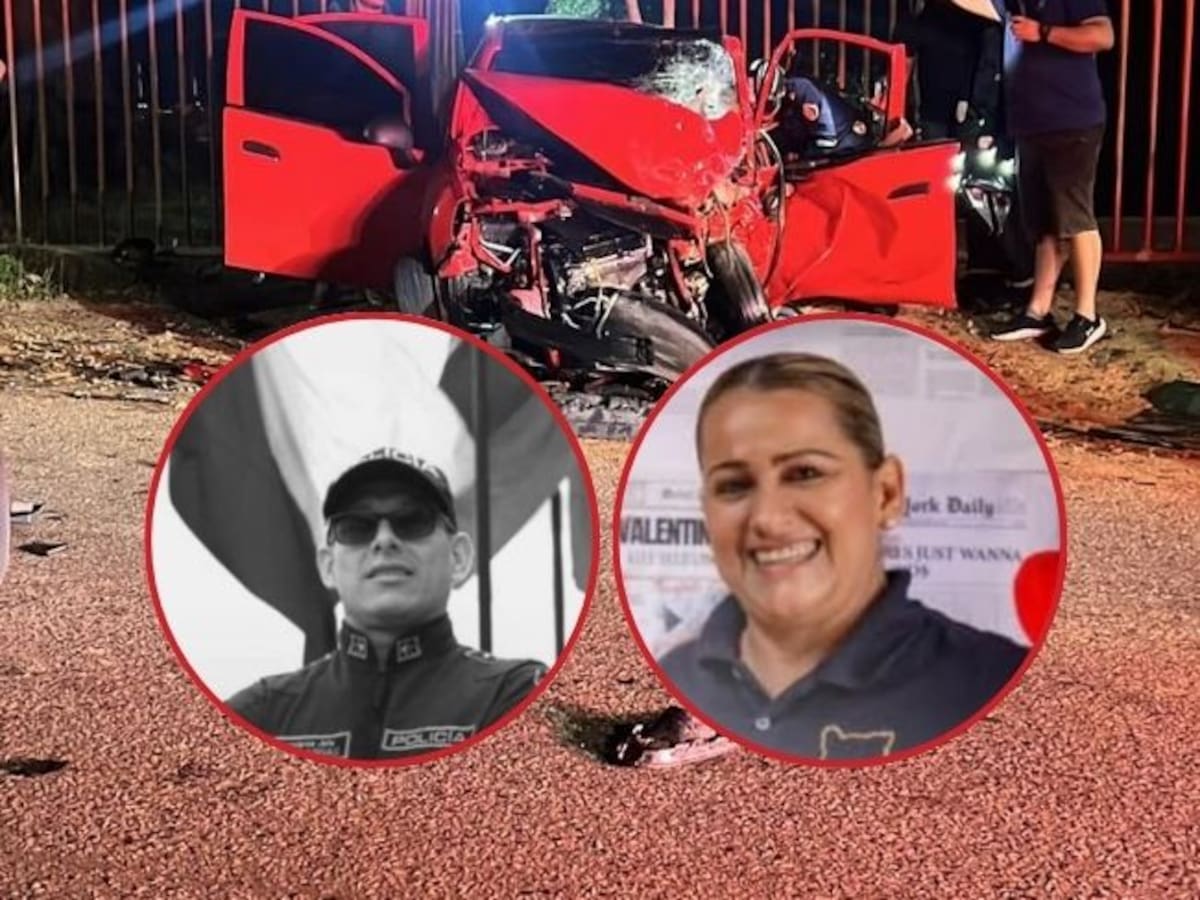 Dos fallecidos en accidente de tránsito en Santander, entre ellos intendente de la Policía Nacional