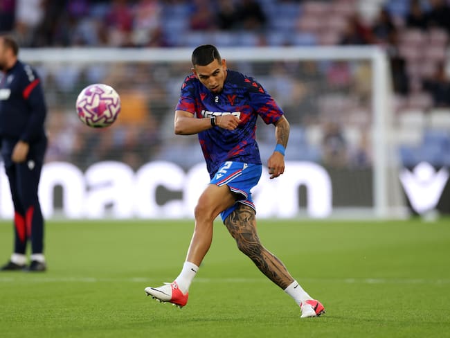 Daniel Muñoz y Jefferson Lerma titulares en flojo debut del Crystal Palace en la Conference League. (Photo by Ryan Pierse/Getty Images)