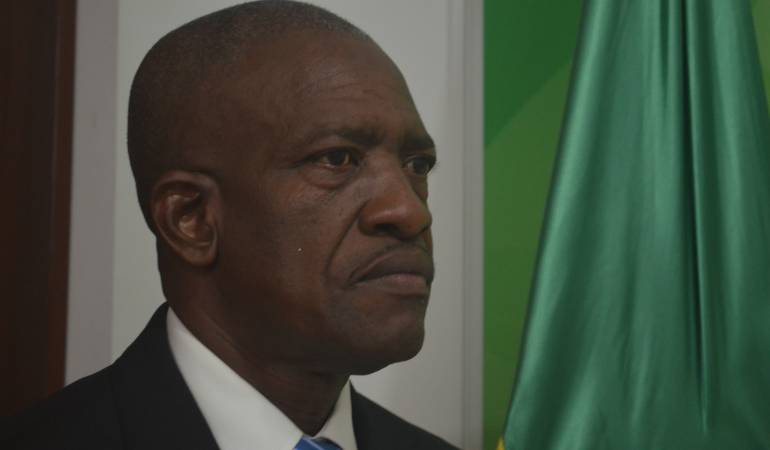 El exgobernador del Chocó, Efren Palacios.