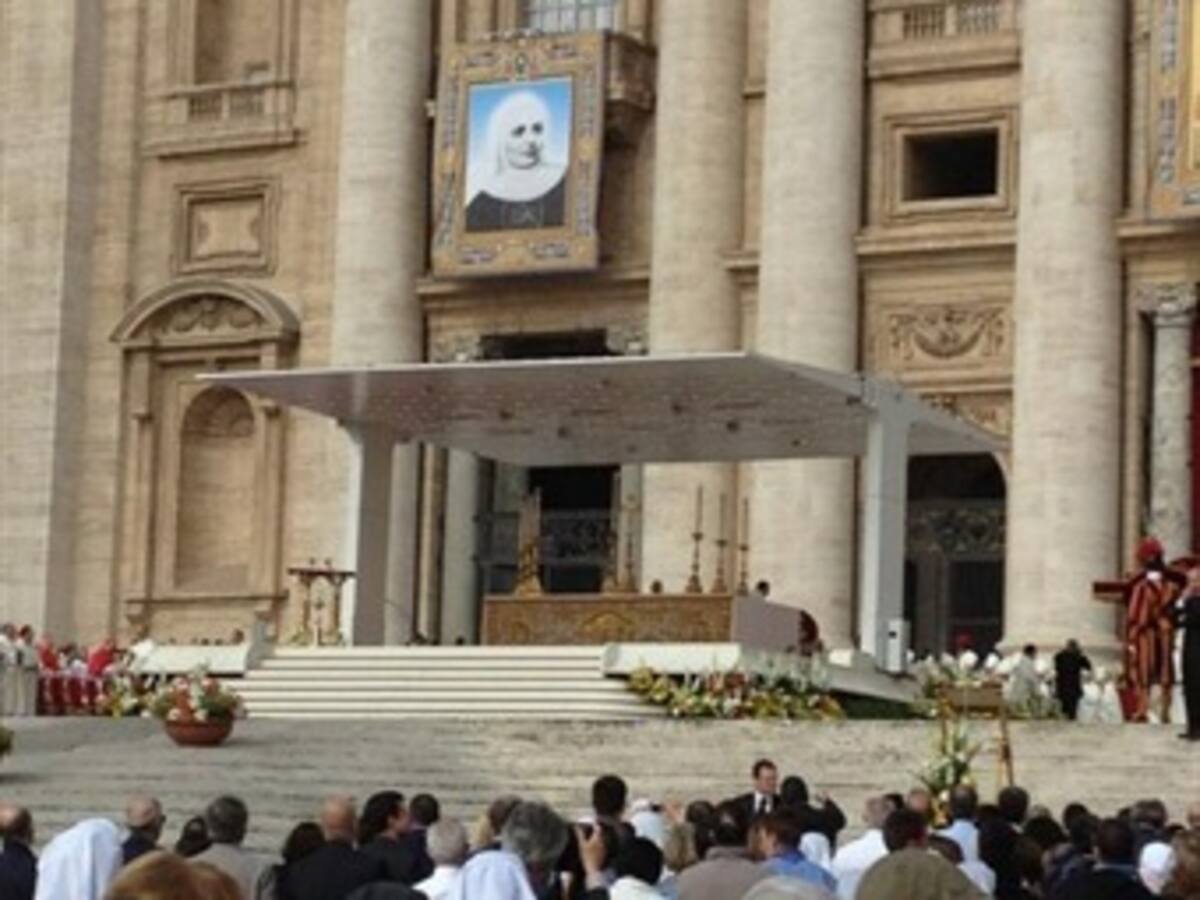 Papa Francisco elogió a "la madre espiritual de los indígenas", primera santa colombiana