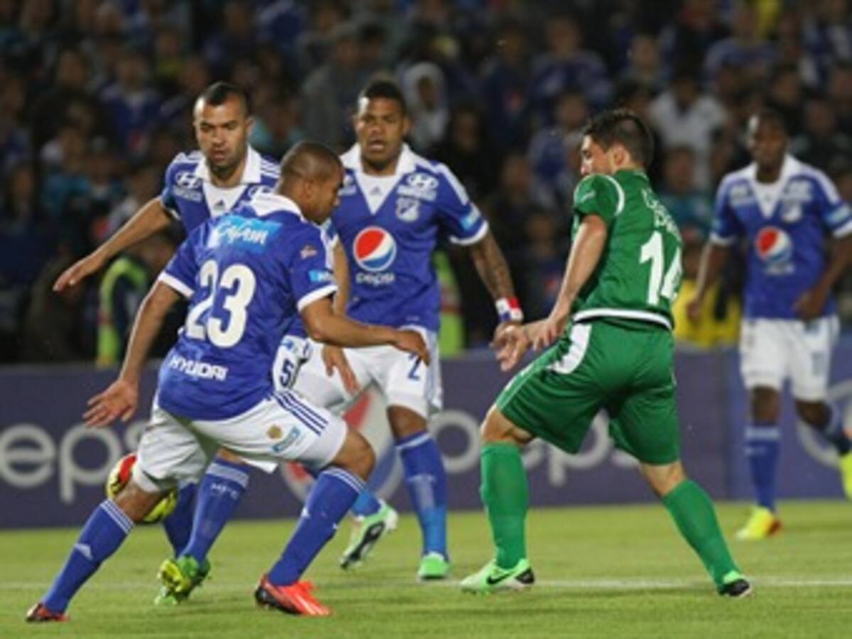 Millonarios le gana 1-0 al Cali y se acerca a los cuadrangulares