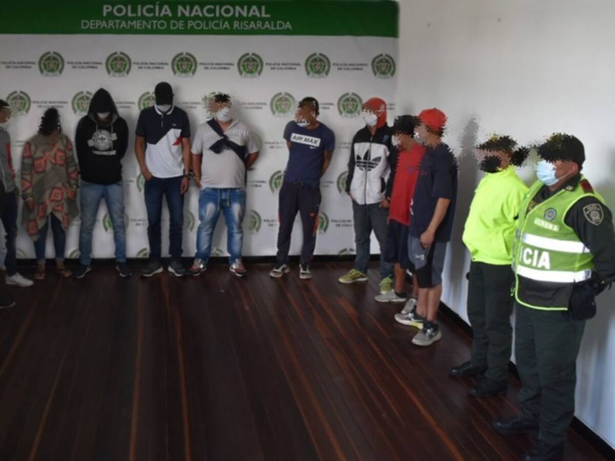 Desarticulan banda que utilizaba menores para vender droga en Risaralda