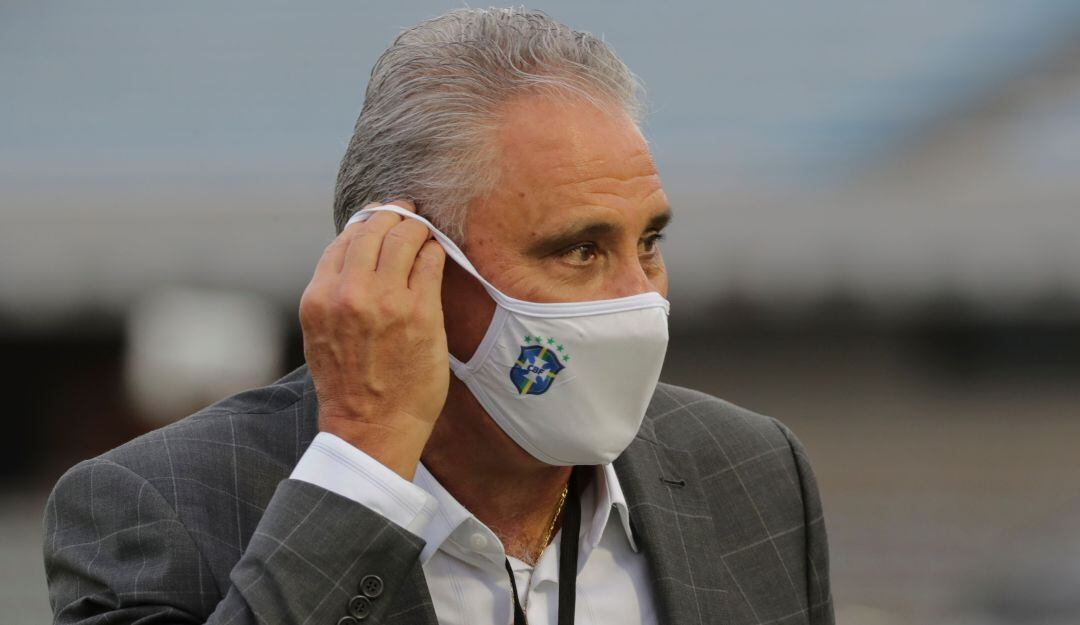 Tite durante la pasada jornada de Eliminatorias.