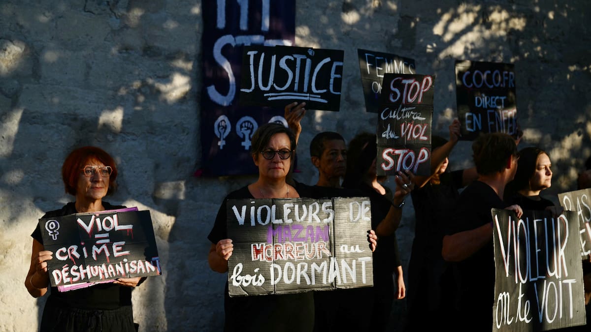 Francia juzga 51 hombres que violaron por 10 años a una mujer que estaba inconsciente