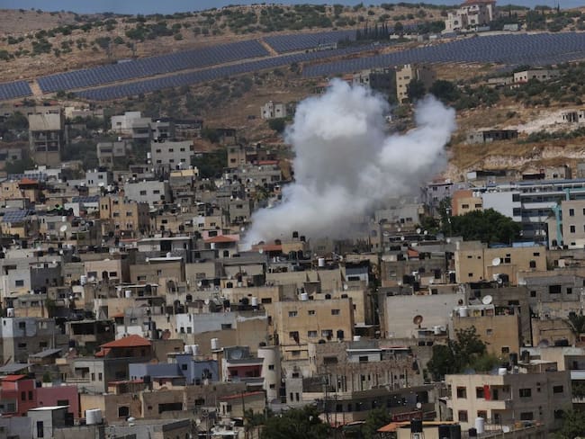 Ataques de Israel a Cisjordania. (Photo by Nedal Eshtayah/Anadolu via Getty Images)