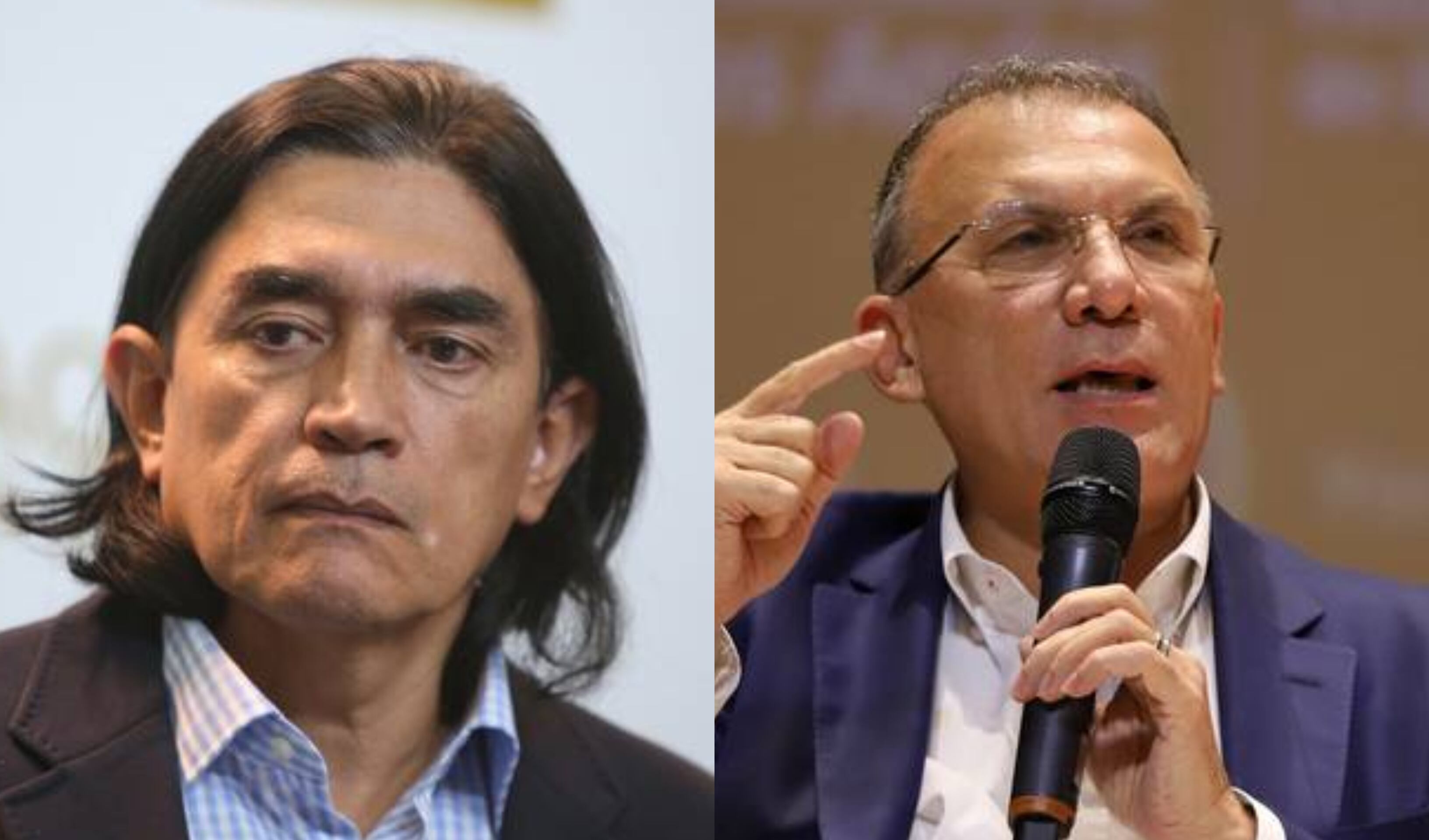 Gustavo Bolívar y Roy Barreras: Fotos: Colprensa