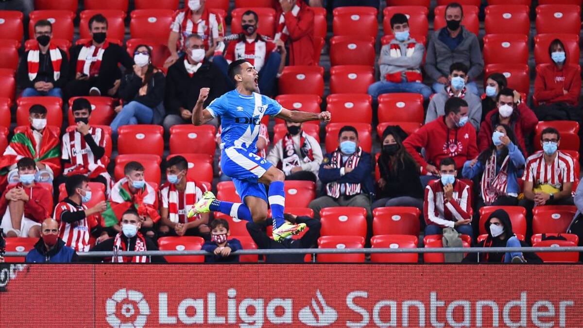 ¡Incontrolable! Así fue el gol de Falcao con el Rayo en el último segundo