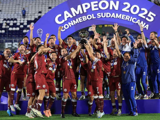 Lanús es campeón de la Copa Sudamericana 2025: reviva acá la tanda de penales ante Atlético Mineiro. (Photo by Buda Mendes/Getty Images)