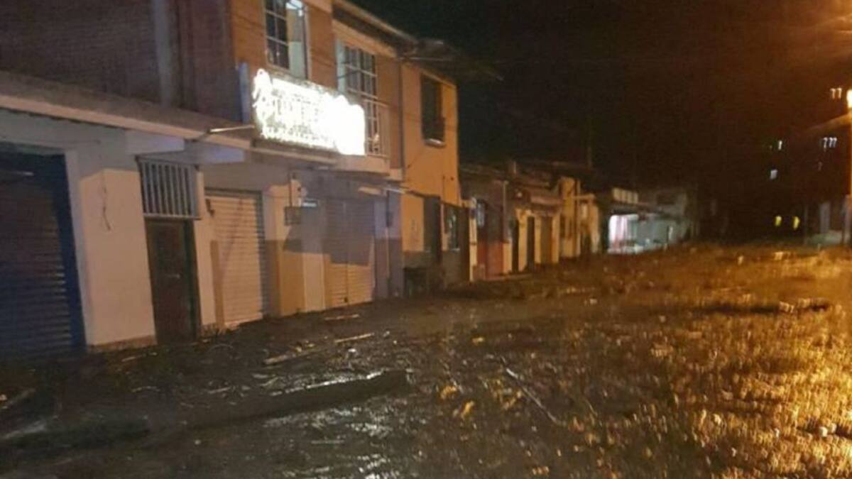 Evacuación preventiva de Mocoa por creciente súbita del río Mulato