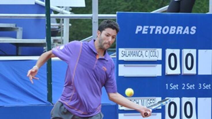 Tres colombianos avanzaron a la segunda ronda de la Copa Petrobras de tenis