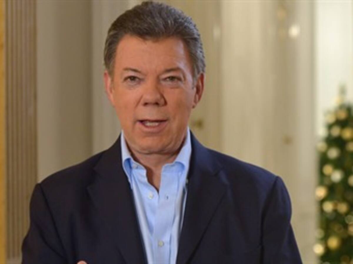 Santos afirma que 2013 ha sido uno de los mejores años para Colombia