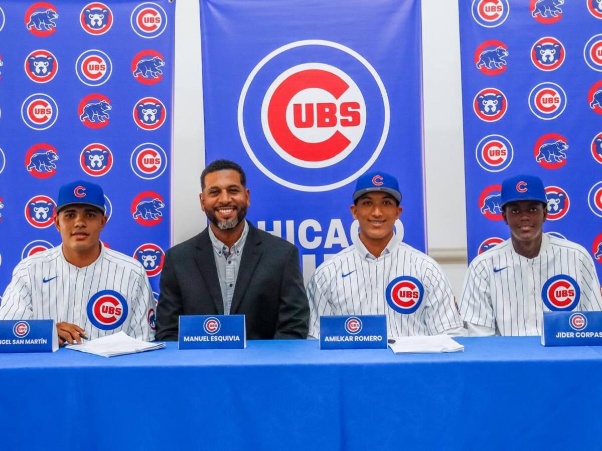 Prospectos bolivarenses fueron firmados por los Cubs de Chicago