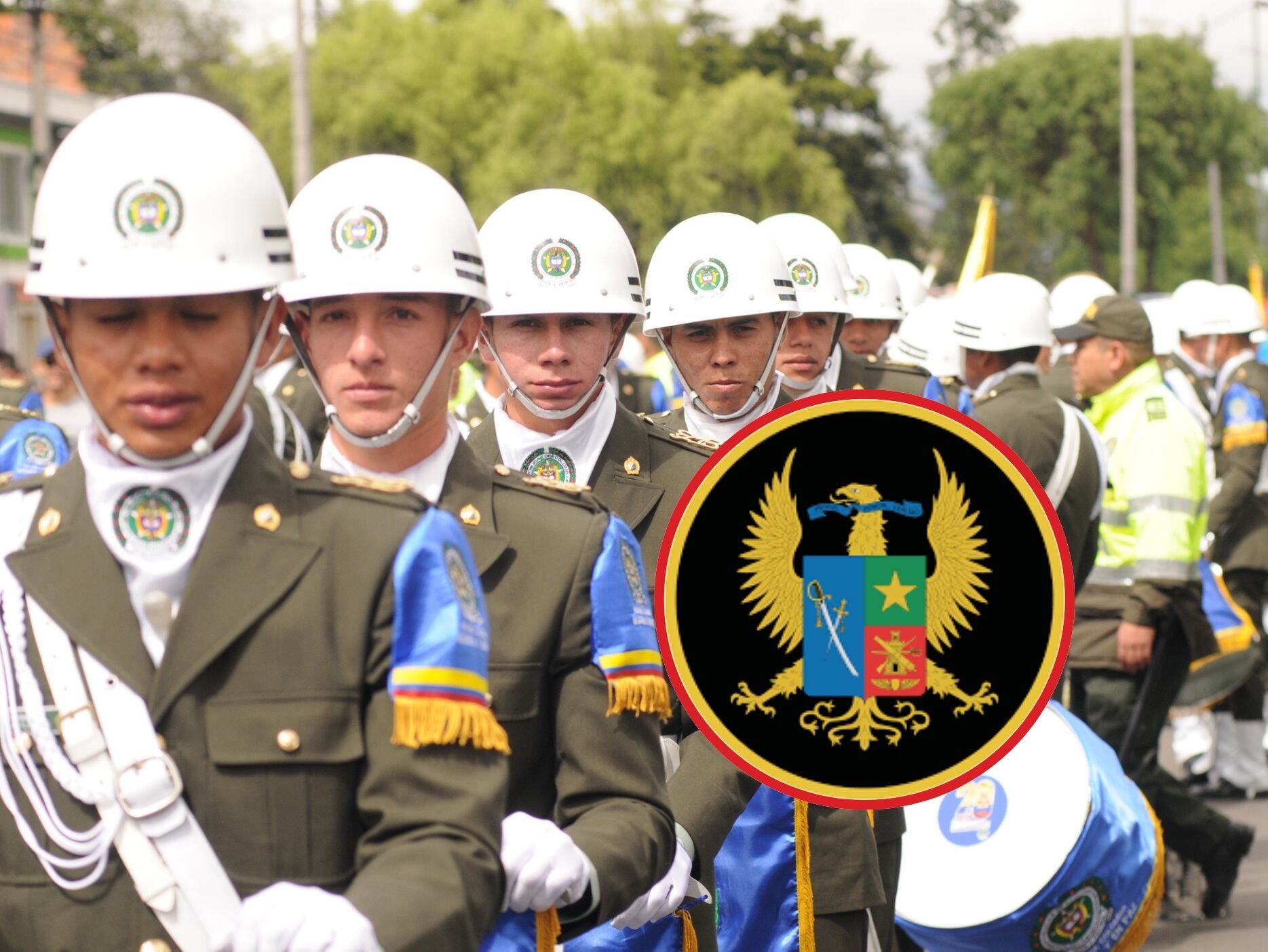 Imagen de referencia: Desfile de la Policía Nacional de Colombia (Crédito: Nelson Hernandez Chitiva via Getty Images)