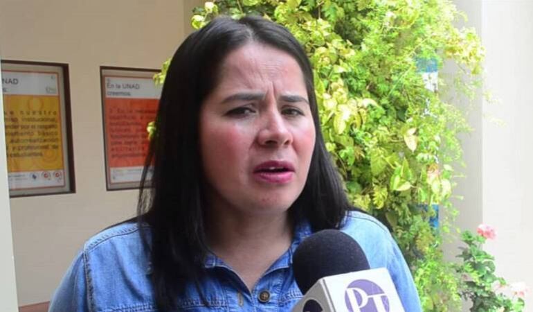 Ana Dolores Solano Mantilla, alcaldesa de Mutiscua.