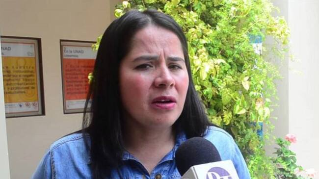 Ana Dolores Solano Mantilla, alcaldesa de Mutiscua.
