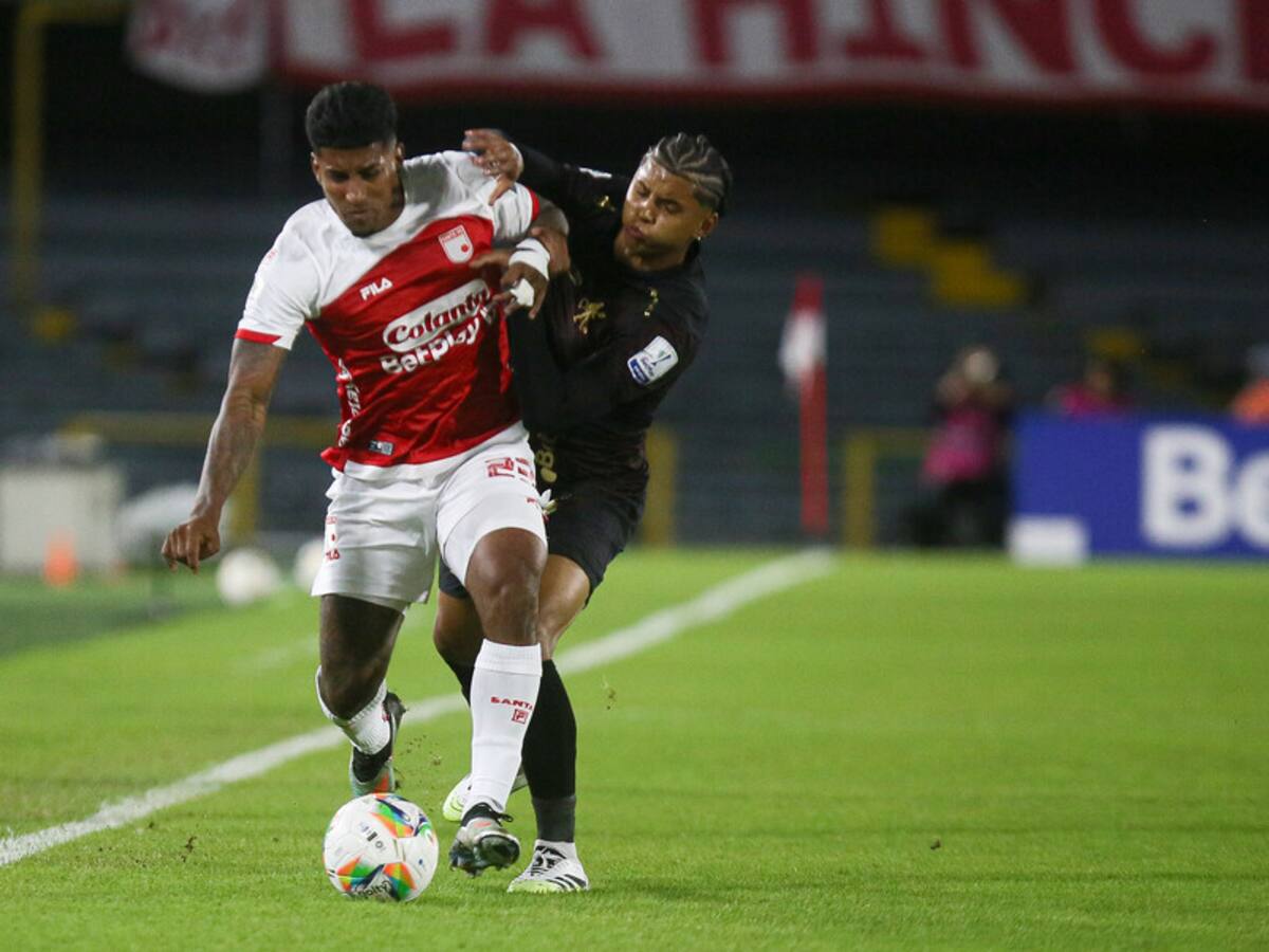 Santa Fe remonta ante América y asciende en la tabla: goles y resumen del partido