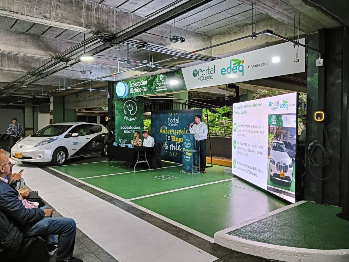 El Quindío ya cuenta con nueve eco estaciones de carga para vehículos y motos eléctricos