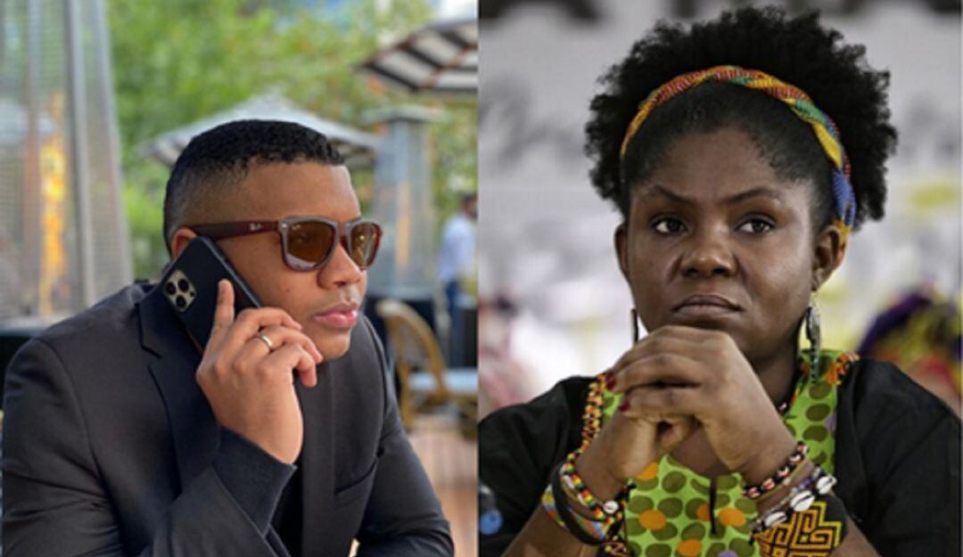 Polo Polo y Francia Márquez. 