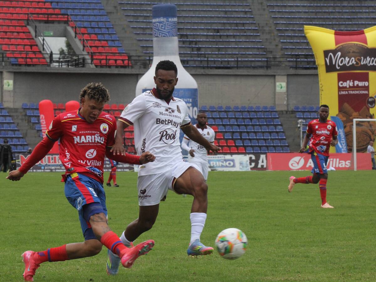 Lucas González debuta con derrota agónica de Tolima ante Pasto: resumen y goles