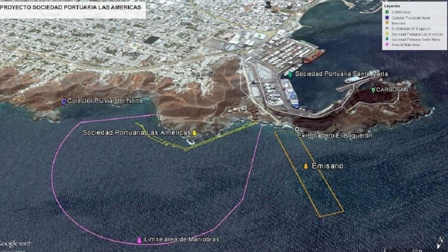 Anla aprobó licencia para terminal de graneles líquidos en Santa Marta. Foto: SP Las Américas