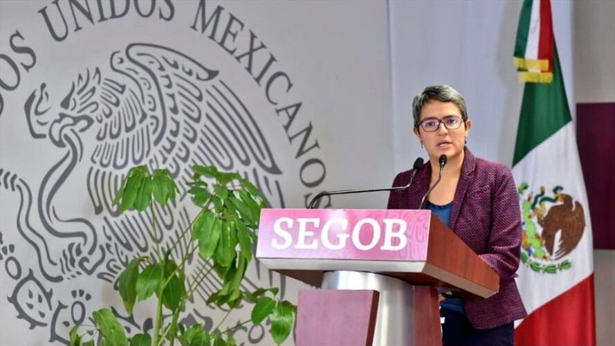 La Comisión Nacional de Búsqueda de Personas se creó hace un año, pero tenemos que reconocer que hasta hace poco entró a funcionar: Karla Irasema Quintana. Foto: Twitter Karla Quintana