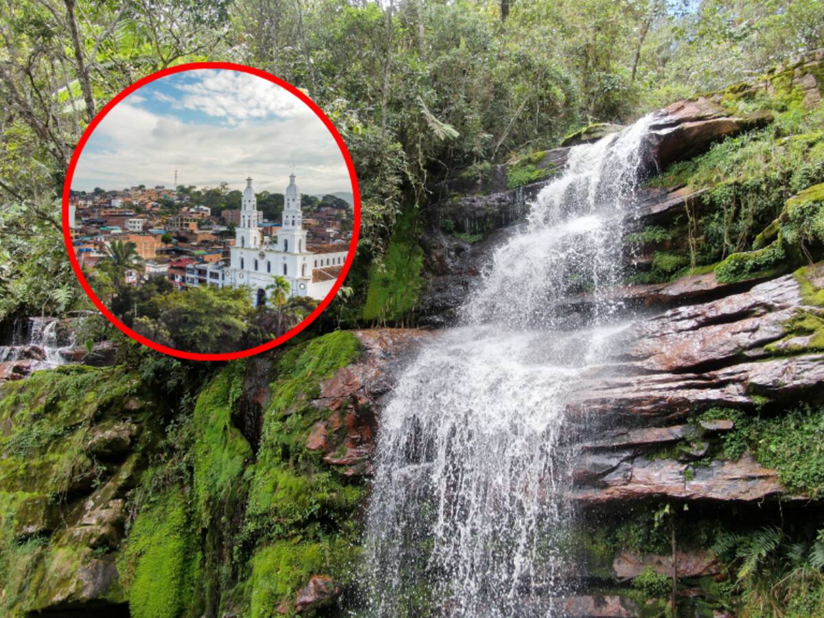 Cascadas escondidas para visitar en Lebrija, Santander: una tiene forma de mariposa