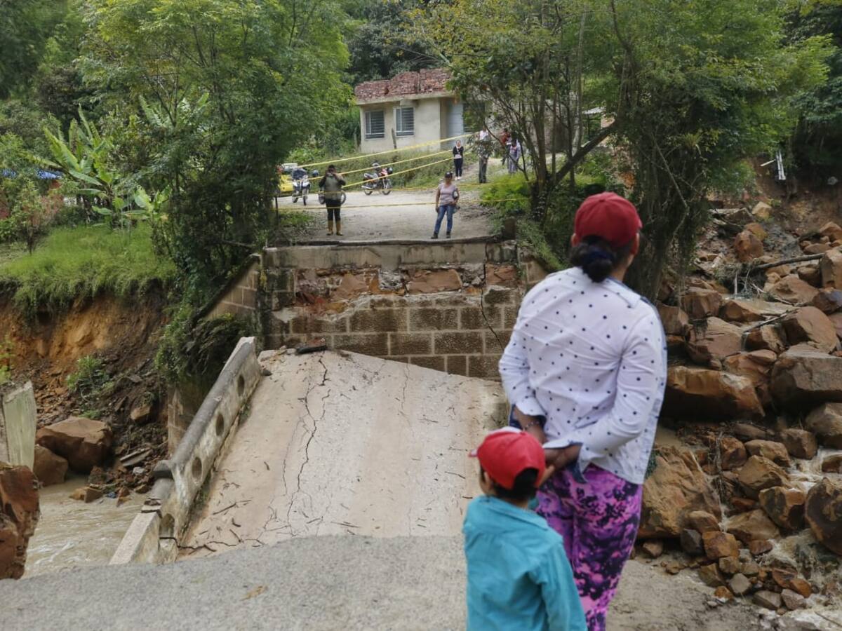 Graves afectaciones se han presentado en Boyacá por las fuertes lluvias