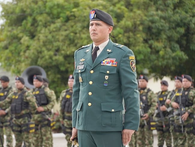 Mayor Carlos Andrés Bedoya, comandante del Gaula Militar para el Eje Cafetero - Gobernación de Risaralda.
