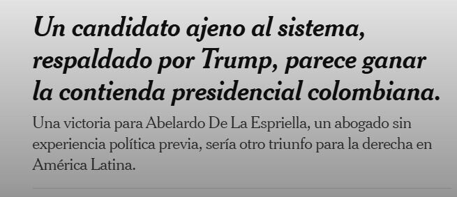 Foto: The New York Times.