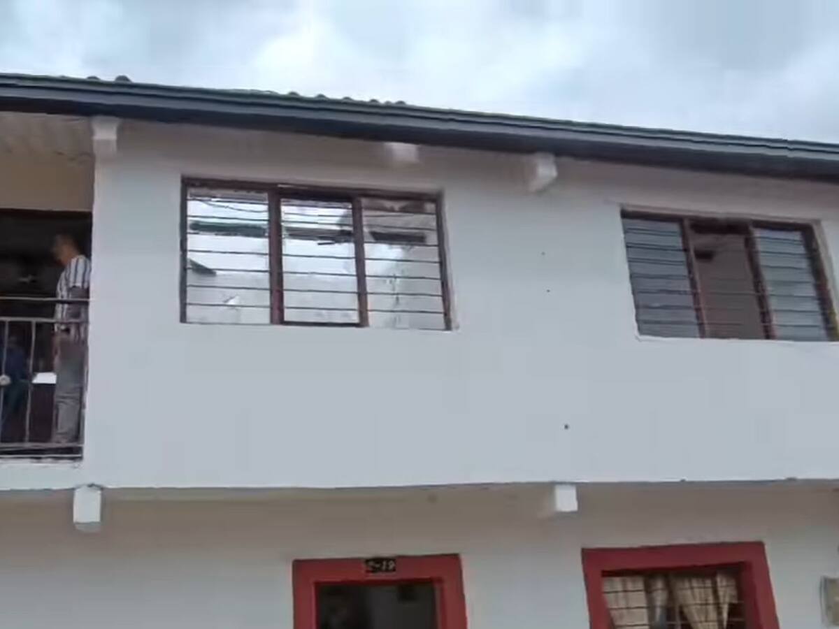 Ataque contra la Policía en Cajibío, Cauca dejó daños en al menos 48 viviendas