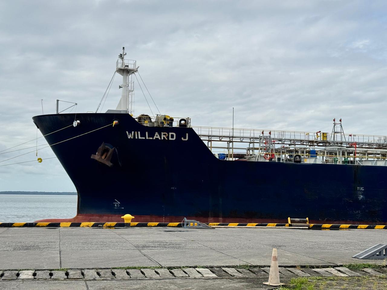 Arribo combustible a Tumaco_ Foto: Tumaco Pacific Port