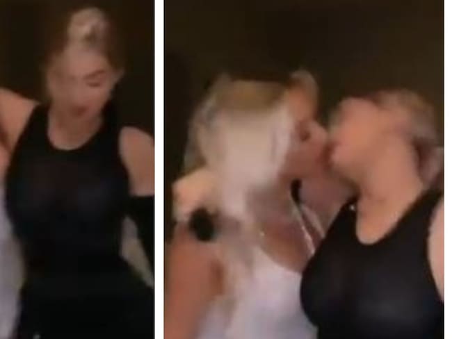 El beso de Kylie Jenner con otra mujer