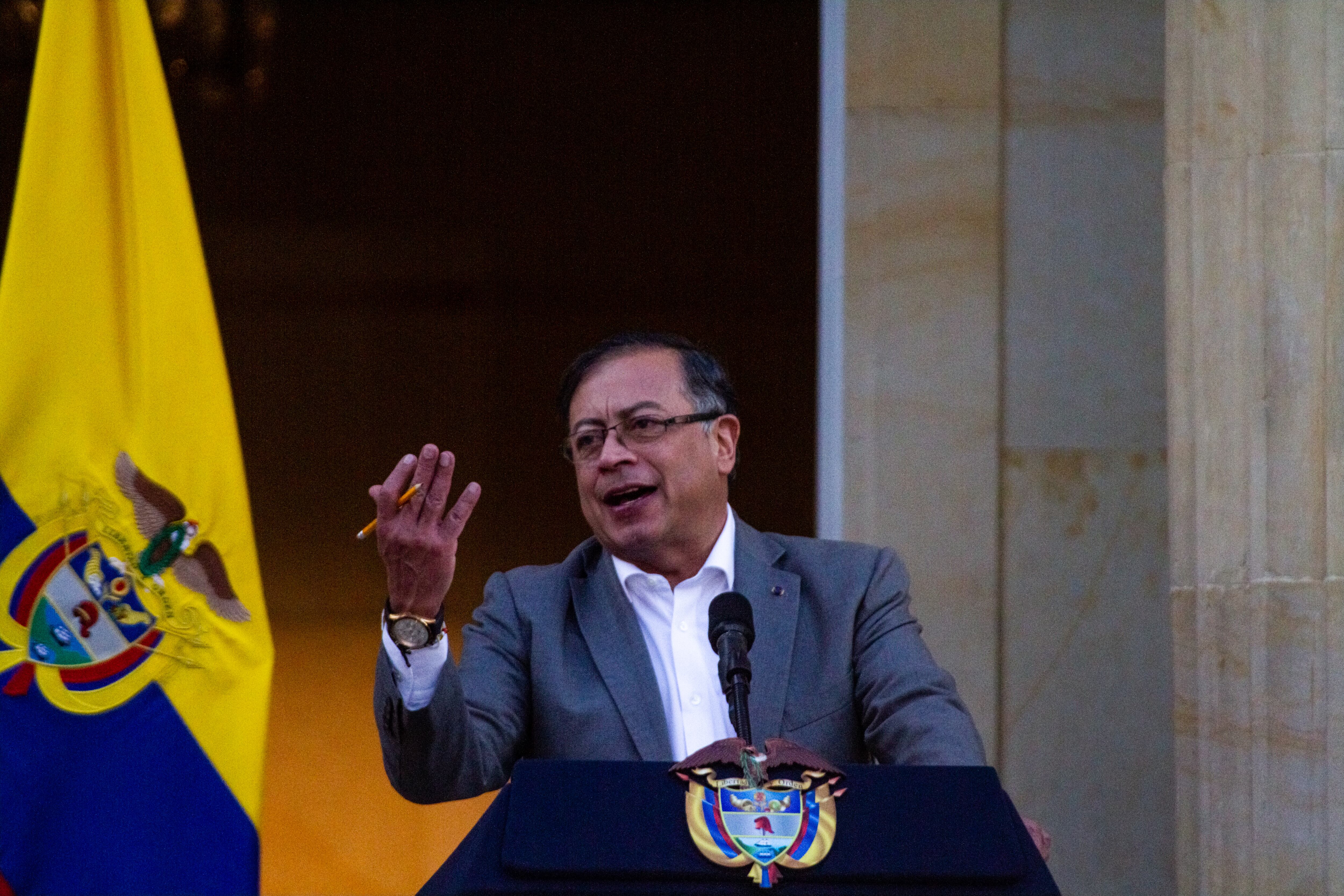 Gustavo Petro. Foto: Sebastian Barros/NurPhoto via Getty Images)